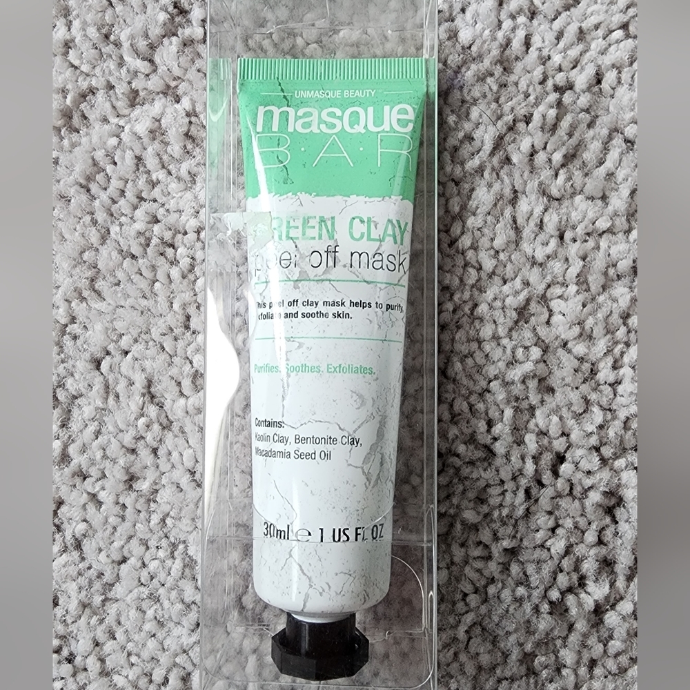 Masque Bar Green Clay Peel off Mask